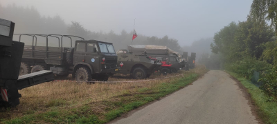 Zlot pojazdów militarnych i grup rekonstrukcyjnych